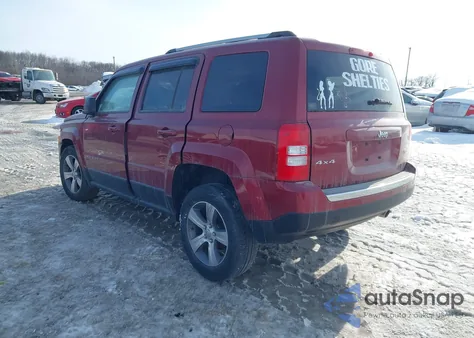 2016 Jeep Patriot High Altitude Edition из США, поврежденный, VIN 1C4NJRFB2GD708494